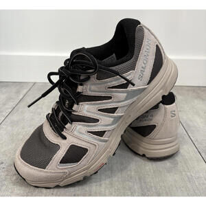 Salomon X Mission 4 Suede Plum Hiking Outdoor Shoes Mens 9 Womens 10